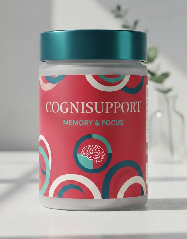 COGNISUPPORT product packaging illustration